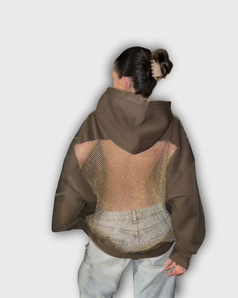 CRYSTAL MESH | HOODIE