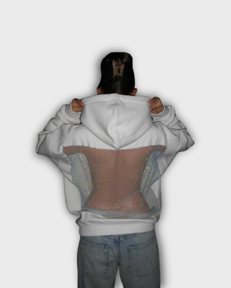 CRYSTAL MESH | HOODIE